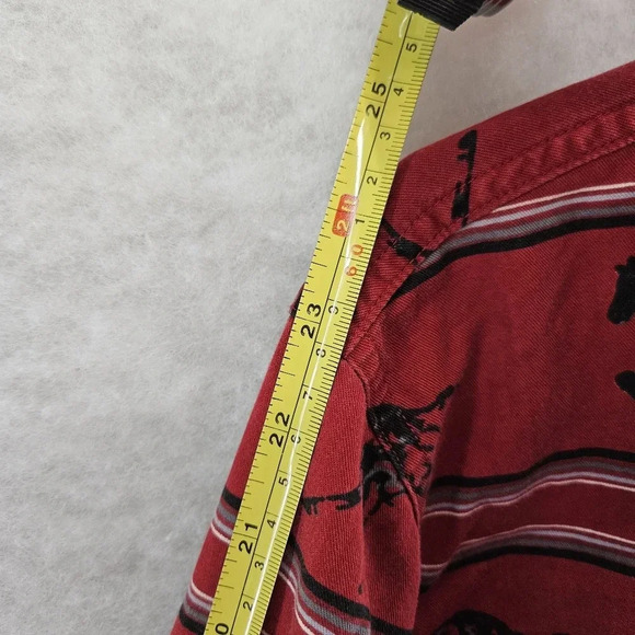 Wrangler Women’s  XL Western Wear For Women Horse Print Button Up Crop Top VTG - Picture 6 of 9